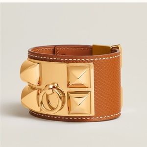 HERMES Collier de Chien bracelet (adjustable)